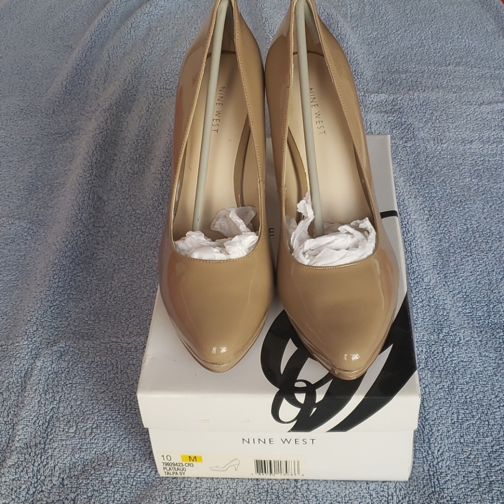Nine West Plateauo Talpa Sy Shoes Size 10
